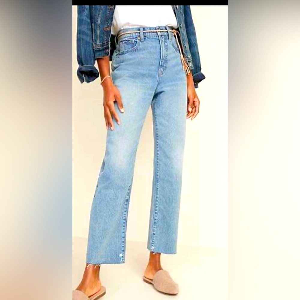Sky Hi Straight Extra High Rise | Secret Slim Pockets